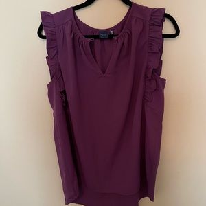 Ruffle Sleeve Blouse